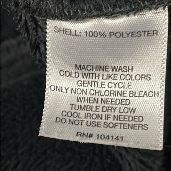 Koppen Black Fleece Lined Jacket - Picture 7 of 7